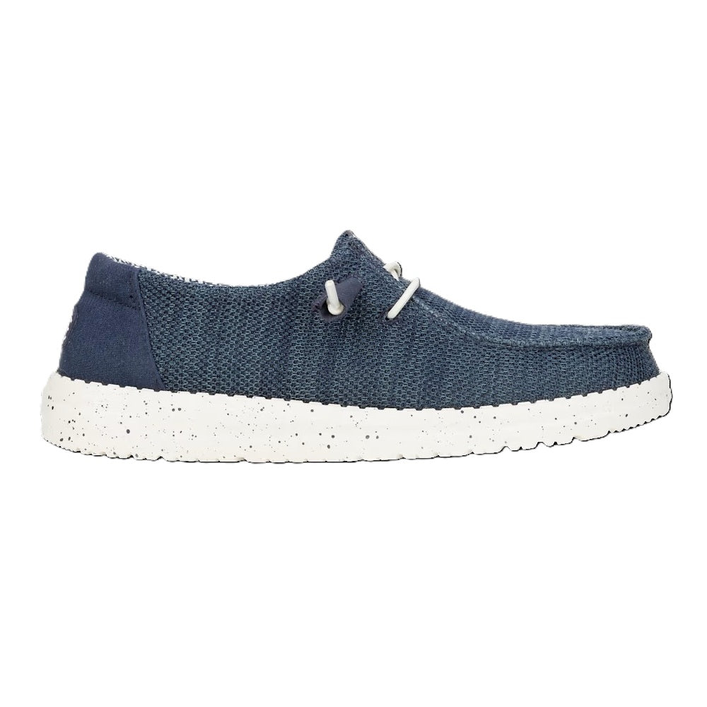 Hey Dude Wendy Stretch Sox Women's Slip On Casual Shoe Navy