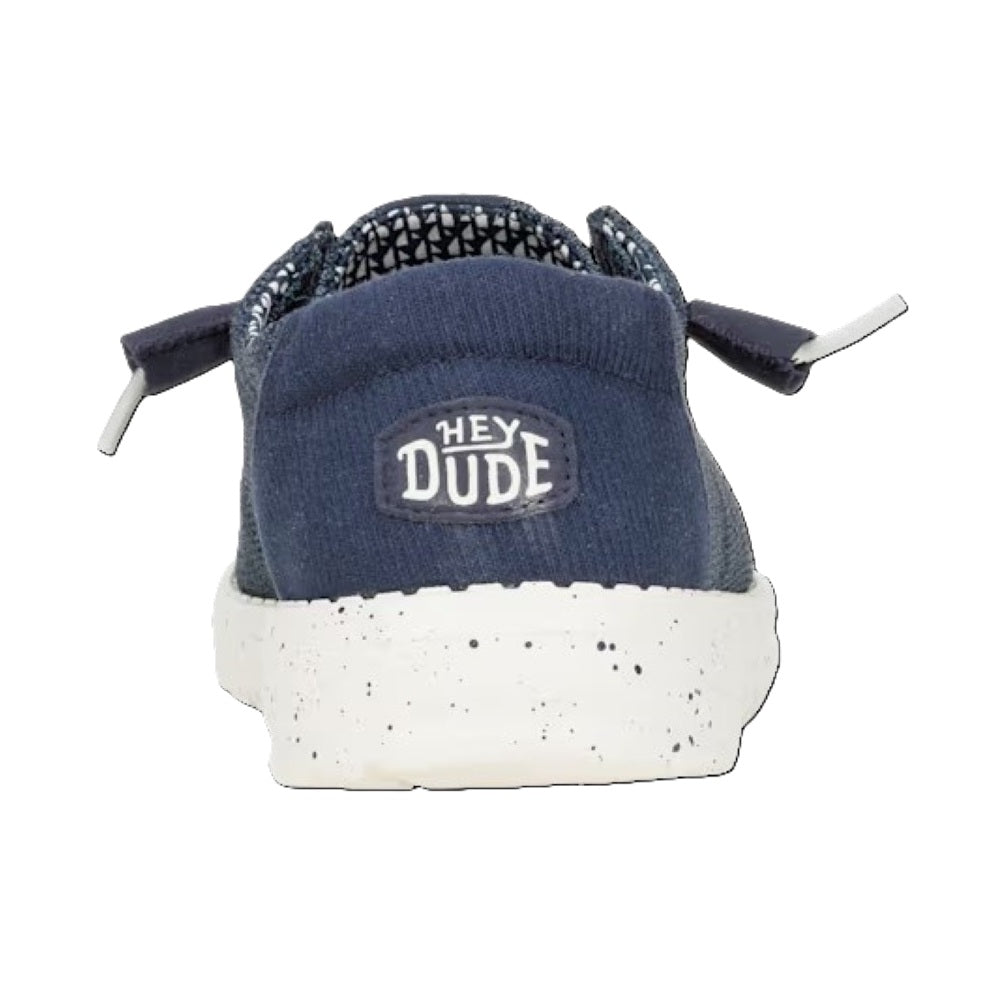 Hey Dude Wendy Stretch Sox Women's Slip On Casual Shoe Navy