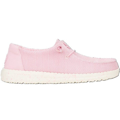 Hey Dude Wendy Stretch Sox Women's Slip On Casual Shoe Rosette