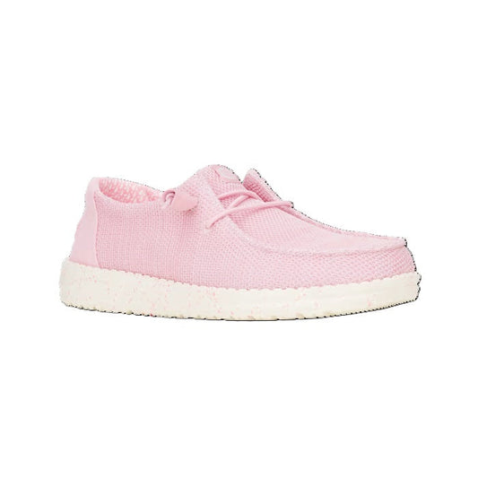 Hey Dude Wendy Stretch Sox Women's Slip On Casual Shoe Rosette