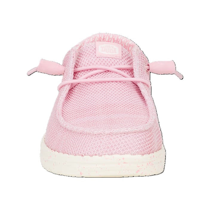 Hey Dude Wendy Stretch Sox Women's Slip On Casual Shoe Rosette