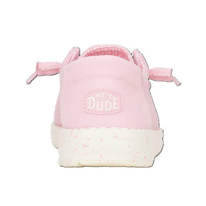 Hey Dude Wendy Stretch Sox Women's Slip On Casual Shoe Rosette