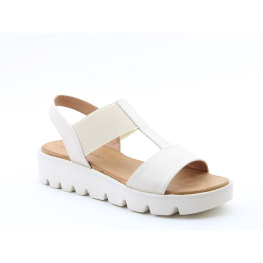Heavenly Feet Ritz Ladies Lightweight Chunky Sandal Stone VEGAN FRIENDLY