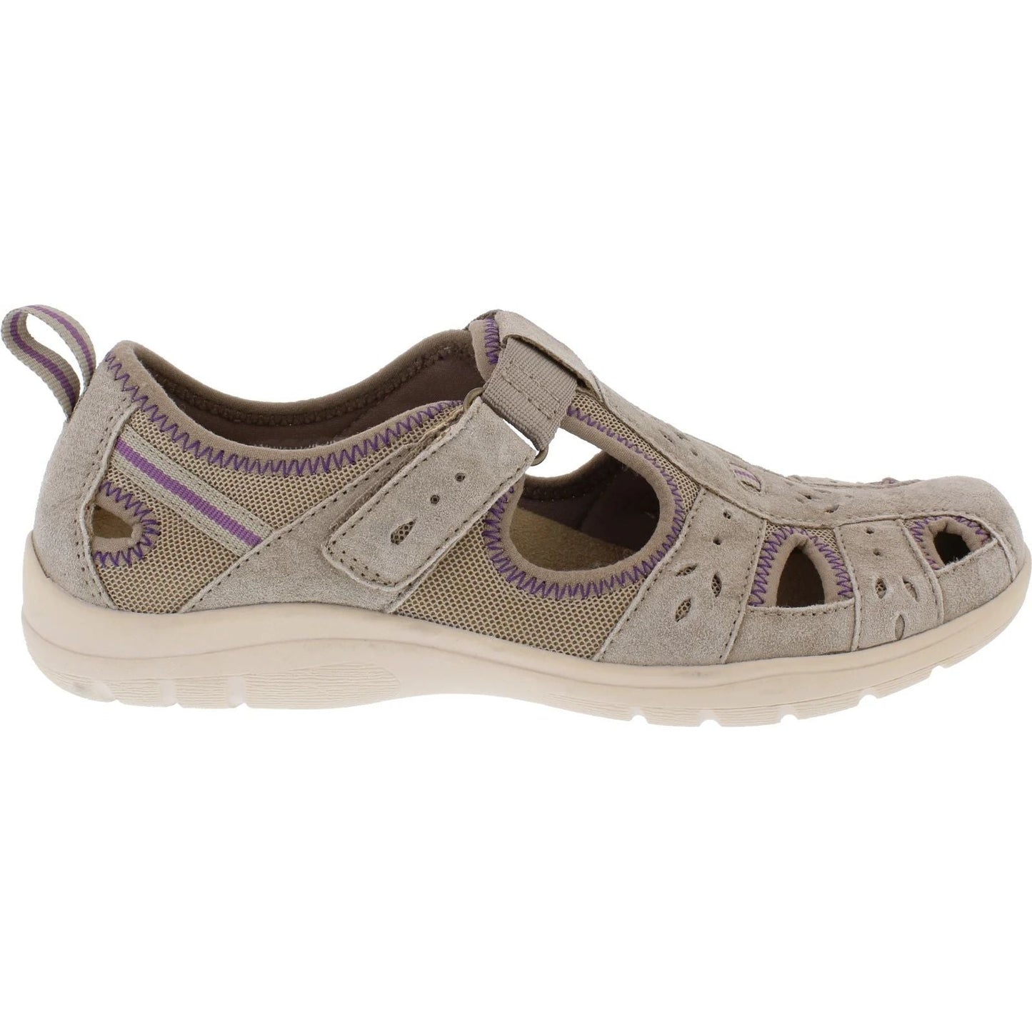 Free Spirit Cleveland Women's Leather Sandal Shoe New Khaki