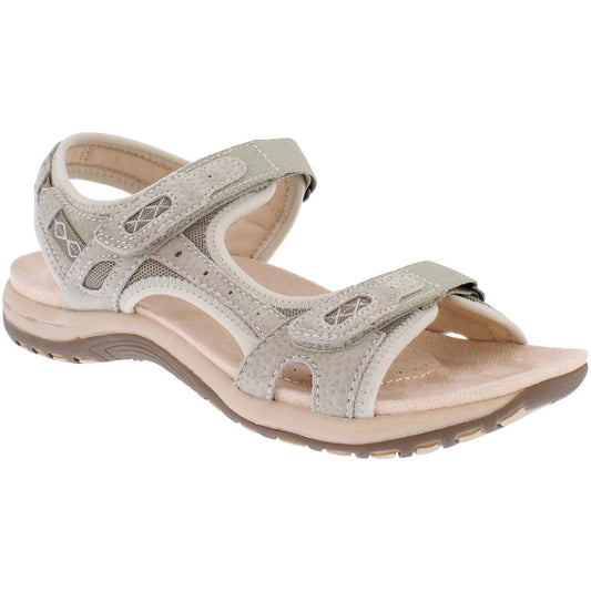 Free Spirit Frisco Women's Leather Touch Fastening Sandal Elm