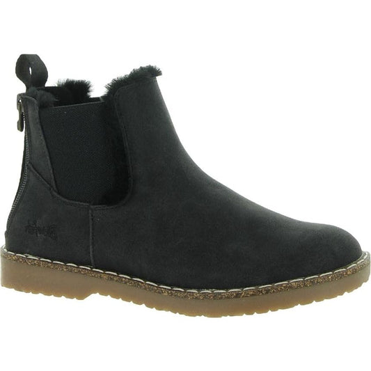 Blowfish Malibu Chillin SHR Women's Twin Zip Chelsea Ankle Boot Black Prospector