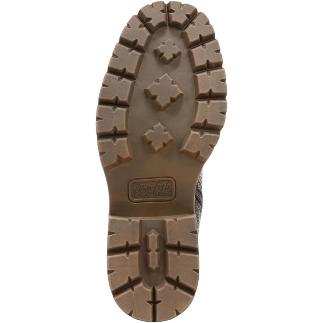 Blowfish Malibu Joy Women's Vegan Zip Up Ankle Boot Moss Green