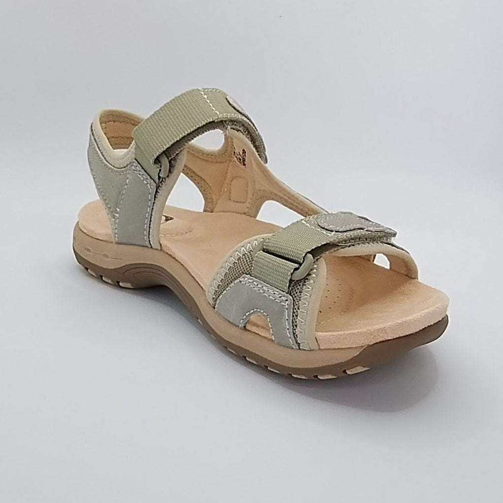 Free Spirit Frisco Women's Leather Touch Fastening Sandal New Elm