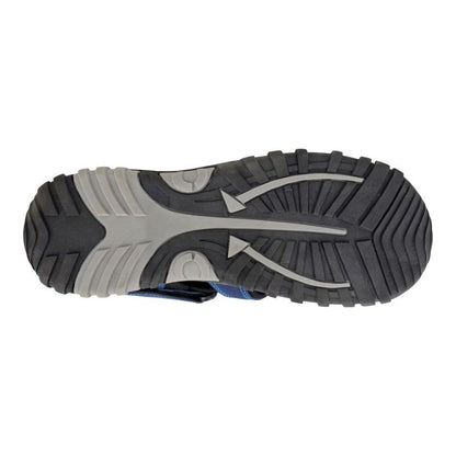 PDQ Men's Toggle and Touch Fastening Trail Sandal Navy Blue