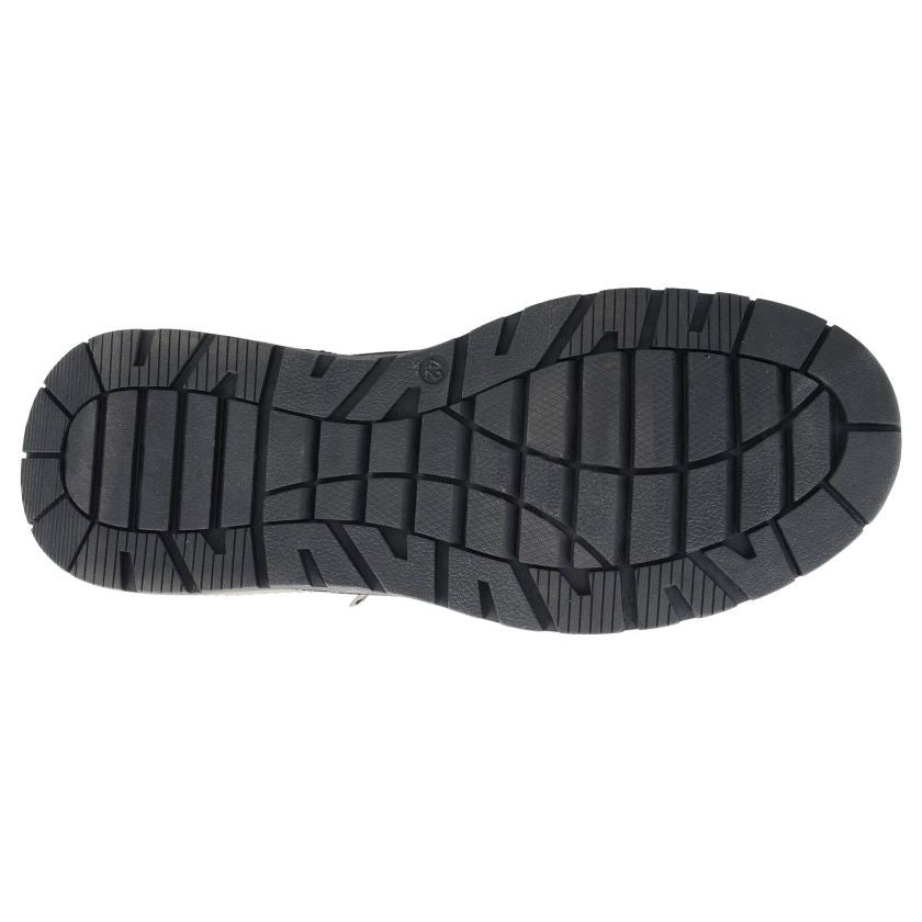 Scimitar Men's Zip / Lace Up Leisure Shoe Olive/Black