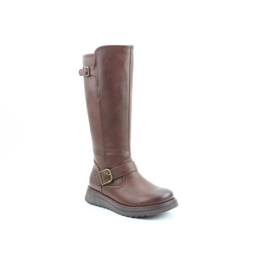 Heavenly Feet Rubymae2 Women's Zip Up Tall Calf Boot Chocolate