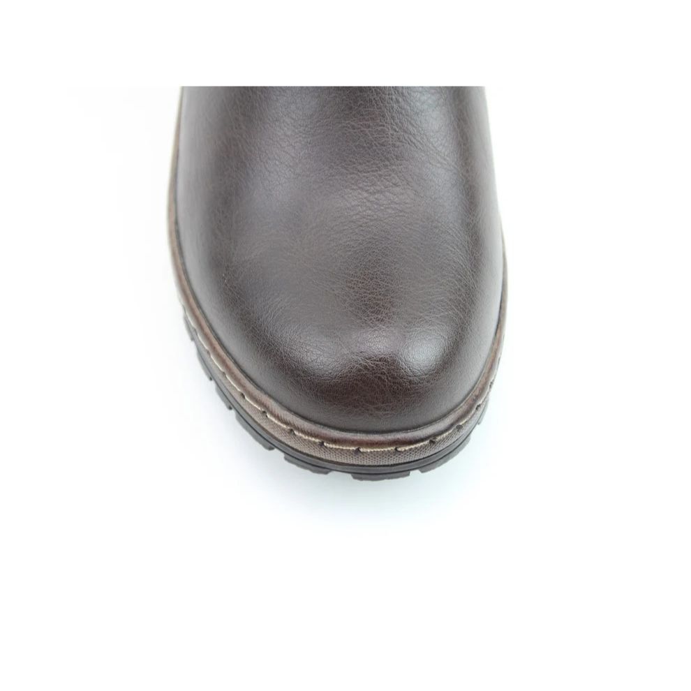 Heavenly Feet Bramble1 Women's Relaxed Mid Calf Boot Chocolate VEGAN FRIENDLY