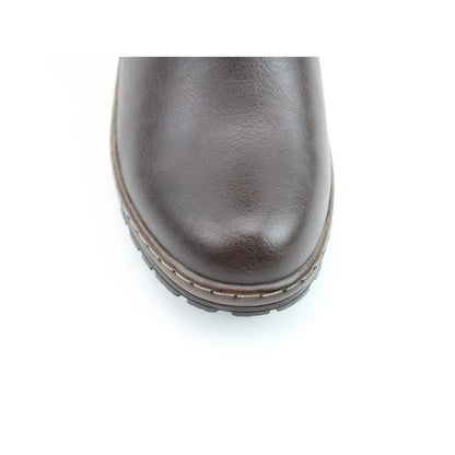 Heavenly Feet Bramble1 Women's Relaxed Mid Calf Boot Chocolate VEGAN FRIENDLY