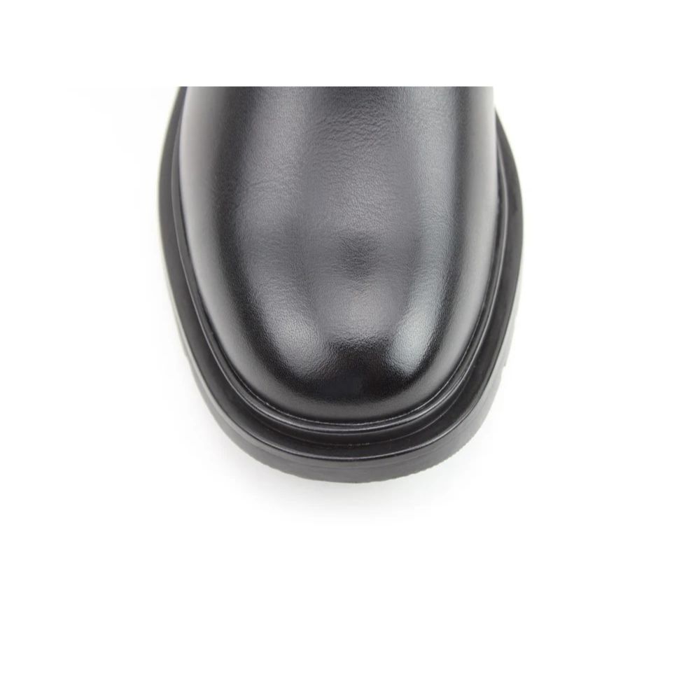 Heavenly Feet Honeysuckle Women's Zip Up Long Riding Style Boot Black