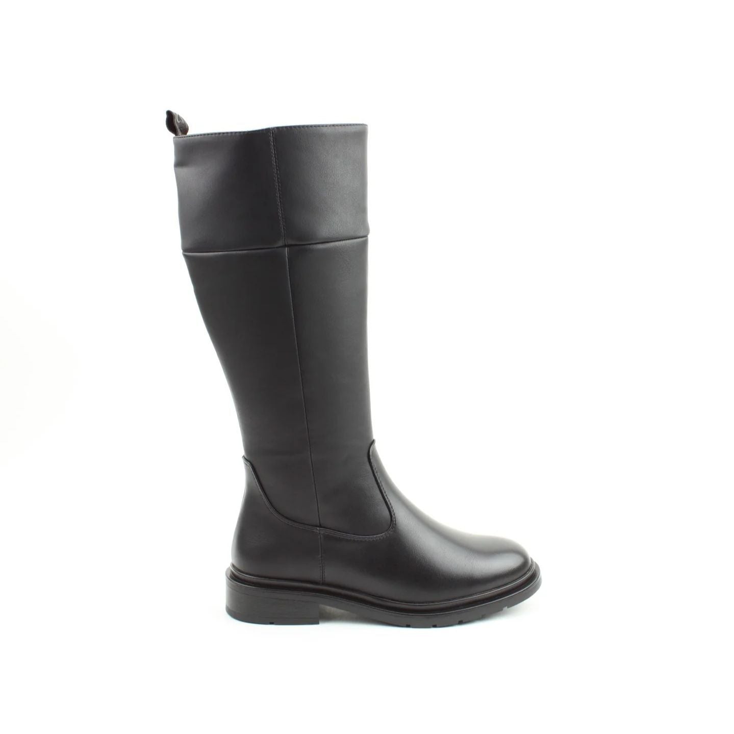 Heavenly Feet Honeysuckle Women's Zip Up Long Riding Style Boot Black