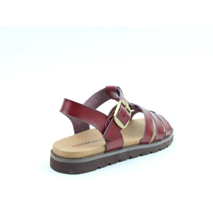 Heavenly Feet Saltwater Women's Lightweight Fisherman Sandal Redwood VEGAN FRIENDLY