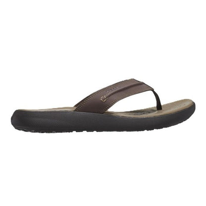 Crocs Yukon Vista II Flip Men's Lightweight Toe Post Flip Flop Espresso