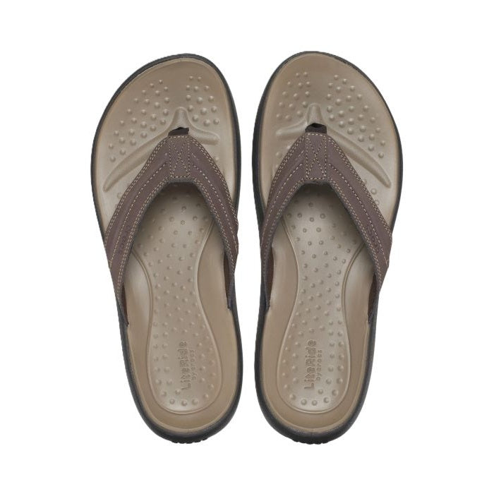Crocs Yukon Vista II Flip Men's Lightweight Toe Post Flip Flop Espresso